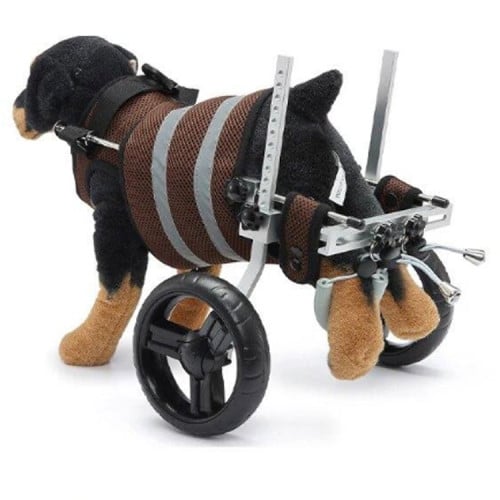 Silla Ruedas perro XS y S ajustable 4 a 9 KG Silla Ruedas perro XS y S ajustable 4 a 9 KG