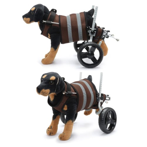 Silla Ruedas perro XS y S ajustable 4 a 9 KG Silla Ruedas perro XS y S ajustable 4 a 9 KG