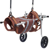 Silla Ruedas perro grande ajustable 25 a 35 KG 