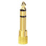 Adaptador TRS 6.35mm A 3.5mm Jack