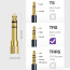 Adaptador TRS 6.35mm A 3.5mm Jack