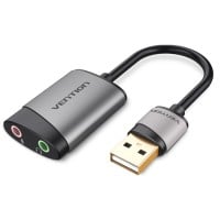 Tarjeta de sonido USB Externa Audio HiFi 
