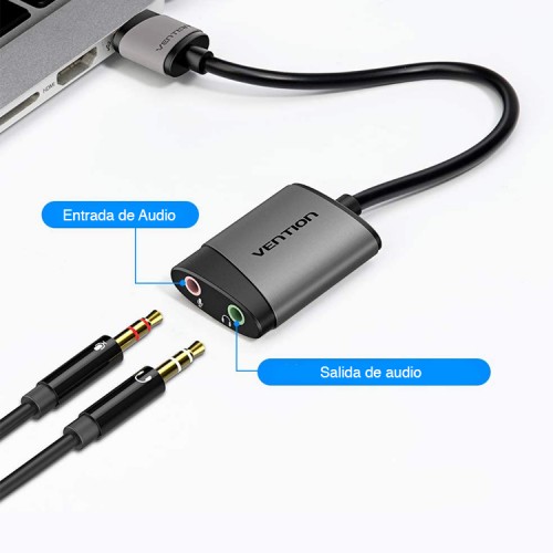 Tarjeta de sonido USB externa