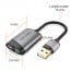 Tarjeta de sonido USB Externa Audio HiFi 