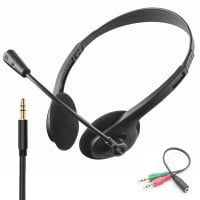 Audifonos con micrófono auxiliar Trust Primo