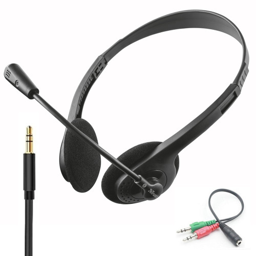 Audifonos con micrófono auxiliar Trust Primo