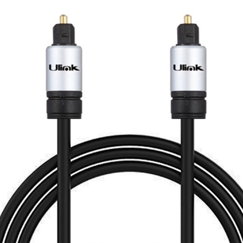 Cable audio óptico digital 1.8 Metros Spdif Toslink 