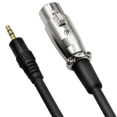 Cable XLR Canon Hembra a Plug 3.5mm macho