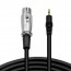 Cable XLR Canon Hembra a Plug 3.5mm macho