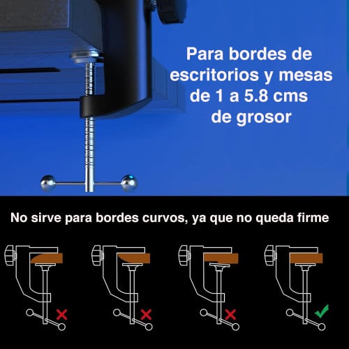 Brazo para micrófono ajustable Hyperx Blue Yeti Brazo para micrófono ajustable Hyperx Blue Yeti