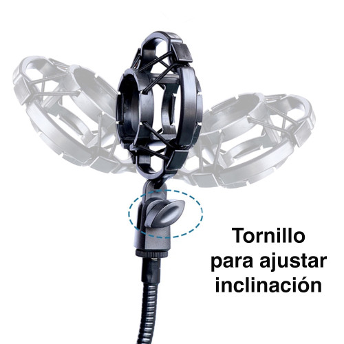 Shock Mount Araña micrófono antivibración Shock Mount Araña micrófono antivibración
