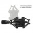 Shock Mount Araña de metal micrófono condensador