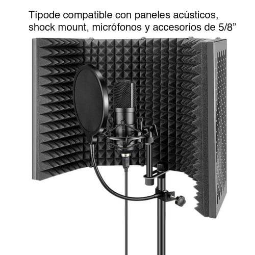 Trípode Microfono Hyperx Quadcast Solocast 180 cms Trípode Microfono Hyperx Quadcast Solocast 180 cms