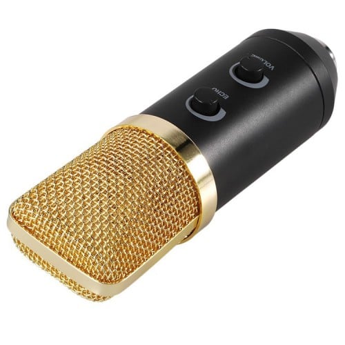 Micrófono Condensador Auxiliar control volumen
