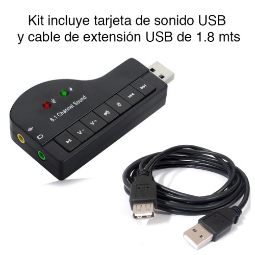 Kit Micrófono condensador atril + tarjeta sonido USB Mute NW-800KS