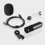 Micrófono Condensador USB Control de Volumen