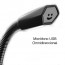 Micrófono USB Cuello Ganso Led RGB Xtech