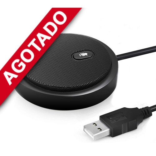 Micrófono Omnidireccional USB reuniones mesa juntas