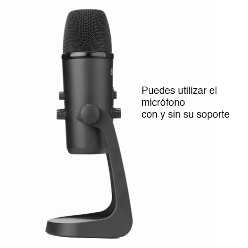 Micrófono Boya PM700 Multipatrón Condensador USB
