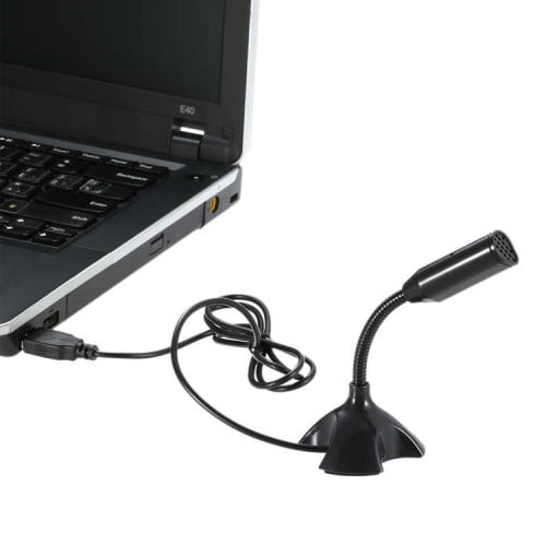 Micrófono USB para PC Notebook Escritorio flexible