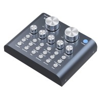 Tarjeta de Sonido Externa Mixer Mezcladora efectos 2 canales 