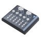 Tarjeta de Sonido Externa Mixer Mezcladora efectos 2 canales 