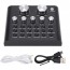 Tarjeta de Sonido Externa Mixer Mezcladora efectos 2 canales 