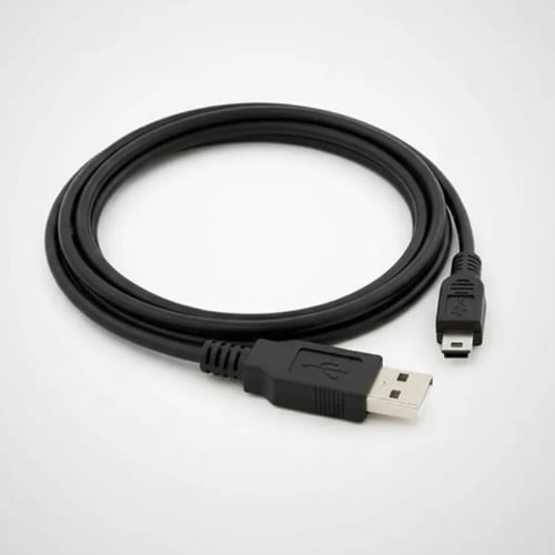 Cable Mini USB a USB 5 pines 1.8 metros  