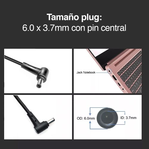 Cargador para Notebook Asus Gamer 20v 7.5a 150W FX505
