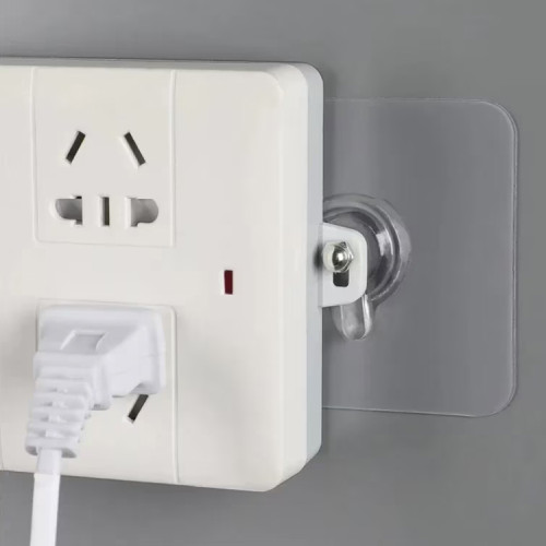 Colgador gancho adhesivo pared cuadros perchero x 4