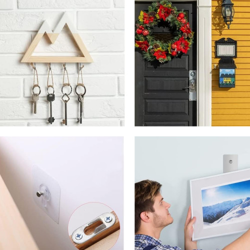 Perchero discount adhesivo pared