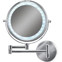 Espejo Led Baño Cosmético con Luz Articulado Abatible