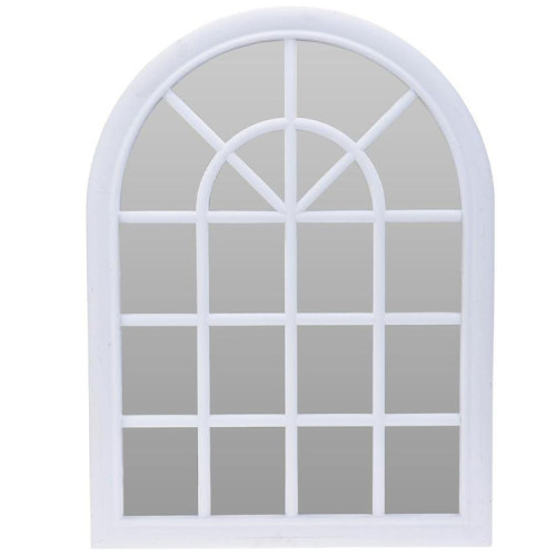 Espejo ventana decorativo arqueado 60 x 45 cms