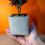 Planta Flor artificial decorativa 30 cms morada