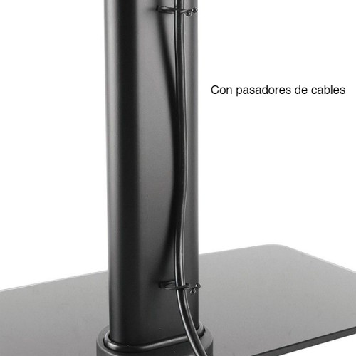 Soporte TV Monitor Escritorio 32" a 55" vidrio templado
