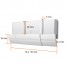 Deflector Aire acondicionado ajustable Universal