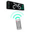 Reloj pared con temporizador fecha temperatura