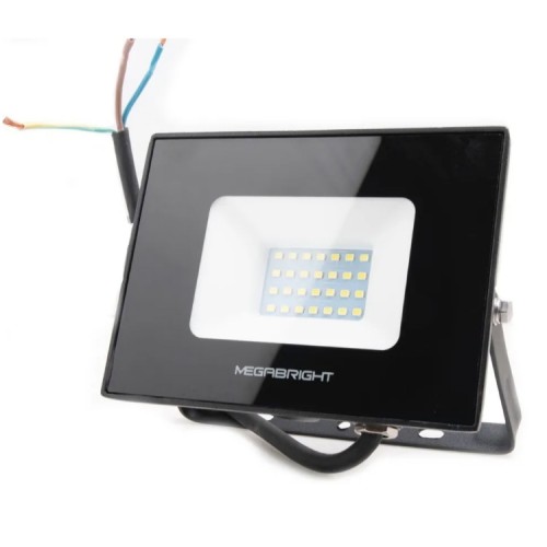 Foco Led 30w Luz Fría Exterior 6000K Megabright 