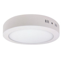 Foco Led Plafon Redondo 12w Luz Cálida 3000K