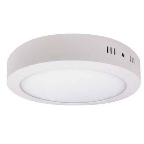 Foco Led Plafon Redondo 12w Luz Cálida 3000K
