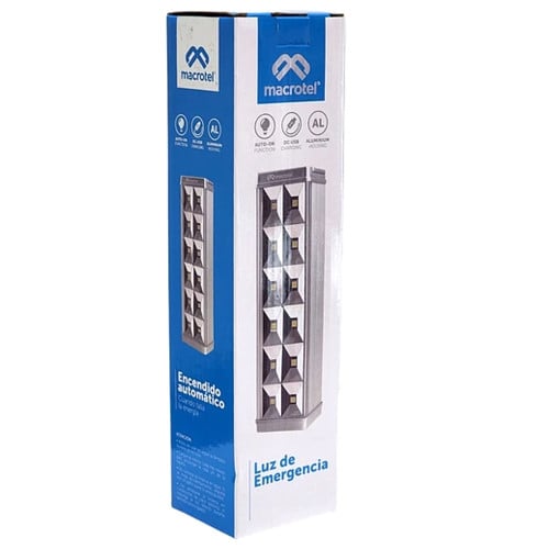 Luz emergencia Lámpara Led recargable 12 Leds Luz emergencia Lámpara Led recargable 12 Leds