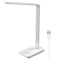 Lámpara led escritorio con USB y timer NW-THIN60