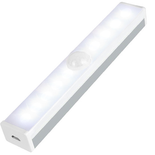 Barra Luz Led con sensor de movimiento 21 cms