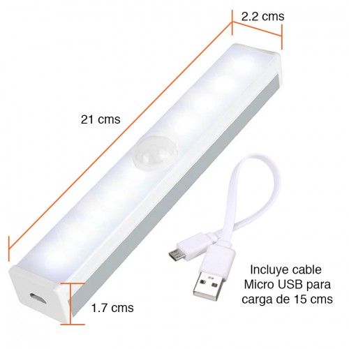 SensorLight - Luz Circular LED con Sensor de Movimiento