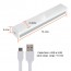 Barra Luz Led con sensor de movimiento 15 cms