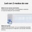 Barra Luz Led con sensor de movimiento 30 cms