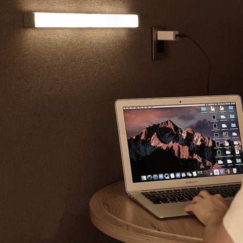 Barra Luz Led con sensor de movimiento 21 cms