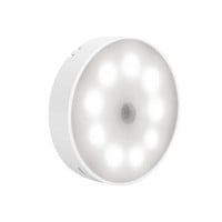 Luz Led con sensor de movimiento circular recargable