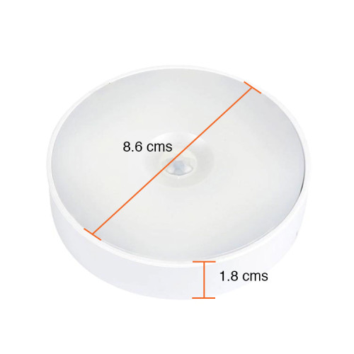 Pack 3 luces Led con sensor de movimiento circular