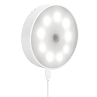Luz Led USB con sensor de movimiento circular